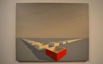 The man and the box 1 (Solgt)